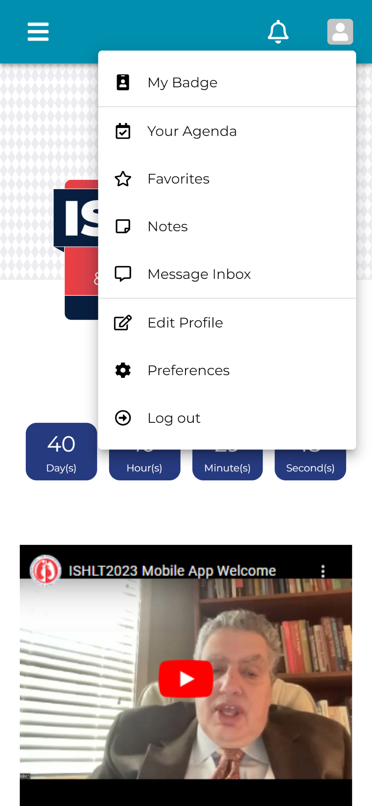 ISHLT2023 Mobile App
