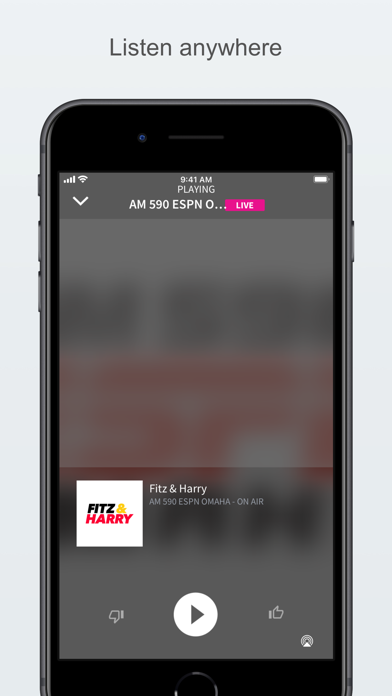 AM 590 ESPN Omaha Screenshot