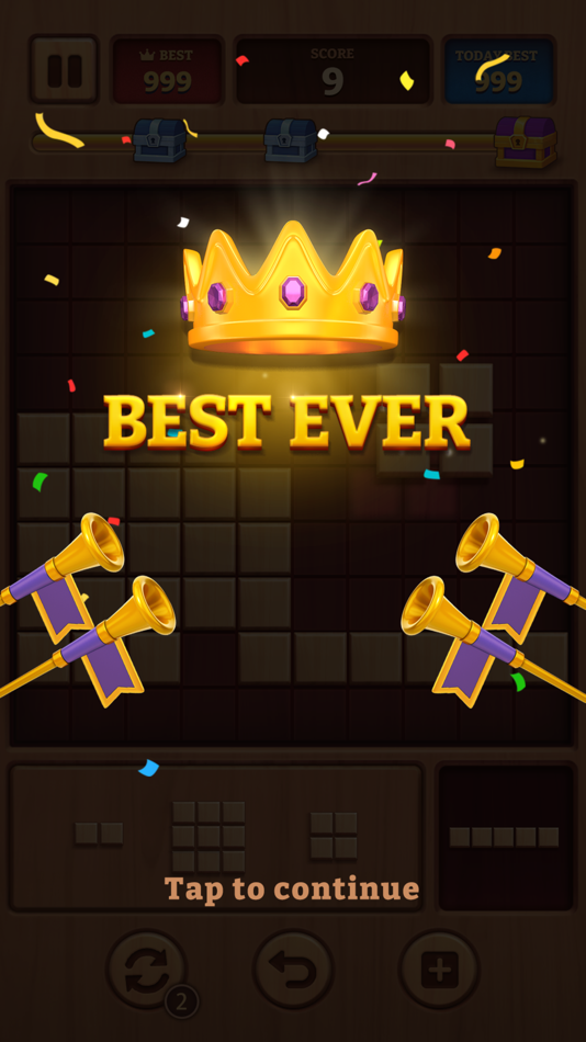 #5. Wood Block - Classic Puzzle (iOS) 来自: Perry Games