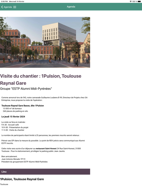 Screenshot #6 pour ESTP Alumni