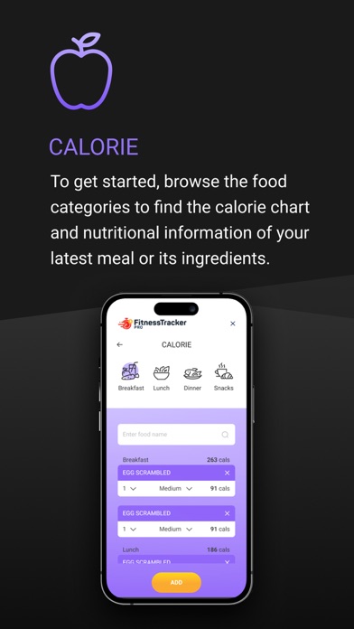 Fitness Tracker Pro Mobile Screenshot
