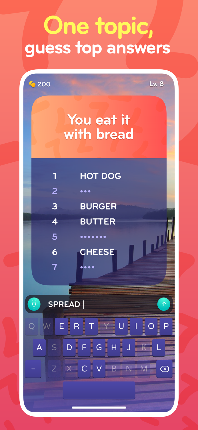 Top 7 - family word game