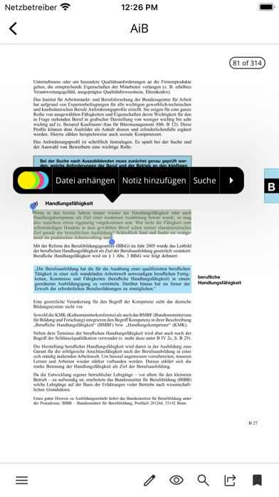 Ausbilder im Betrieb Screenshot