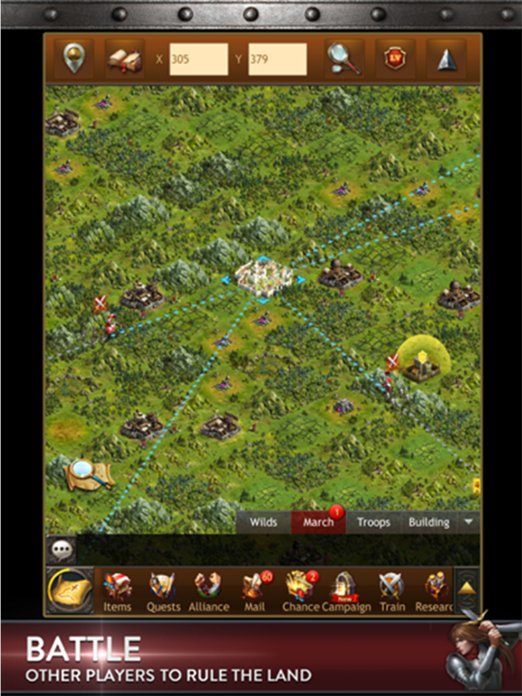 Screenshot #6 pour Kingdoms of Camelot: Battle