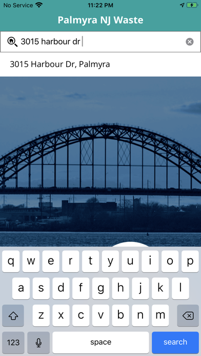 Palmyra NJ Waste Screenshot