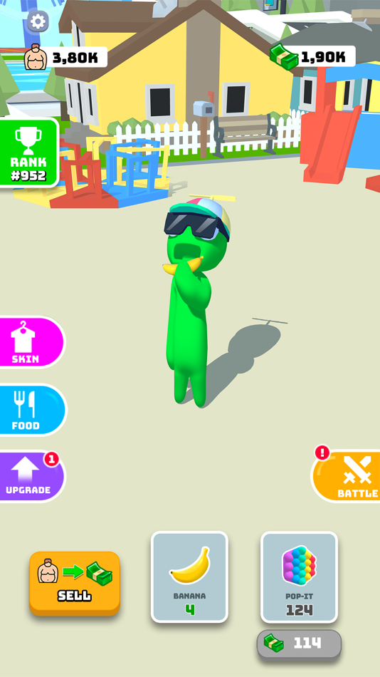 #1. Eating Hero: Clicker Food Game (iOS) 来自: AI Games FZ