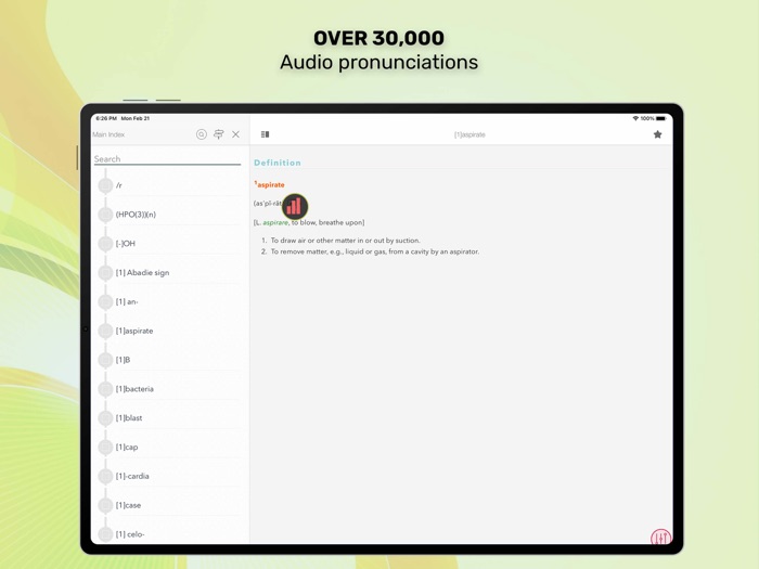 Tabers Medical Dictionary ..