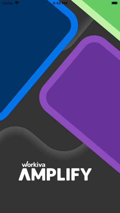 Workiva Amplify Screenshot
