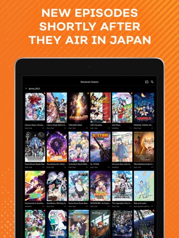 Crunchyrollのおすすめ画像3