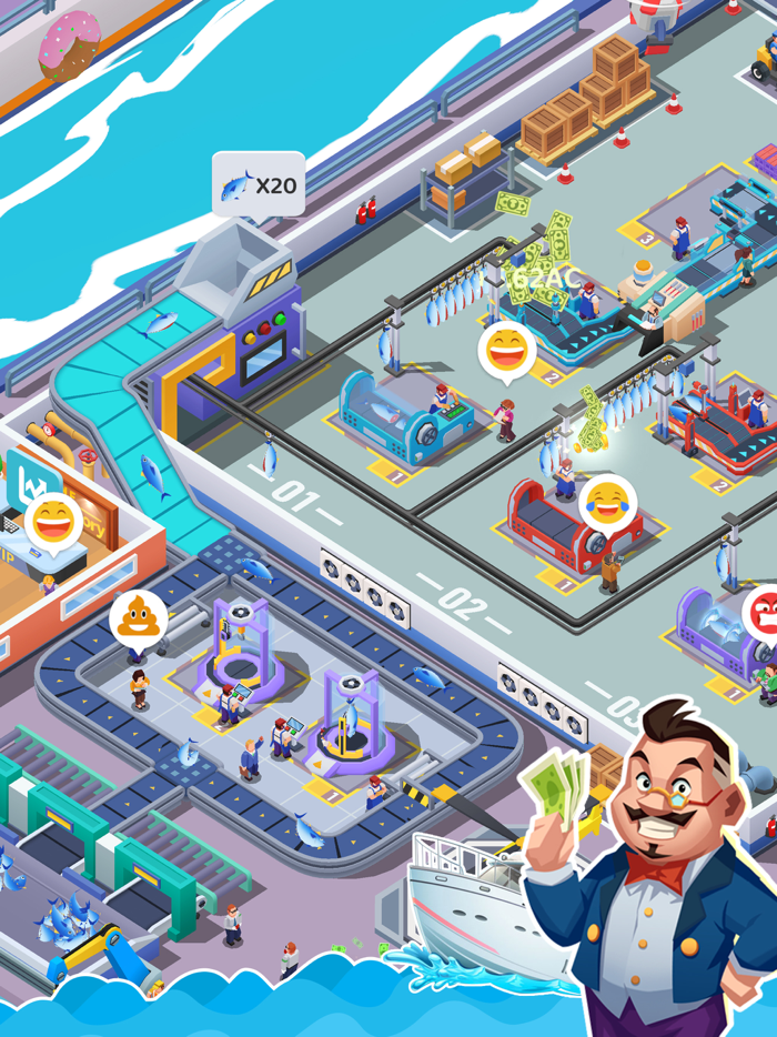 Fishing Boat Tycoon Idle Game