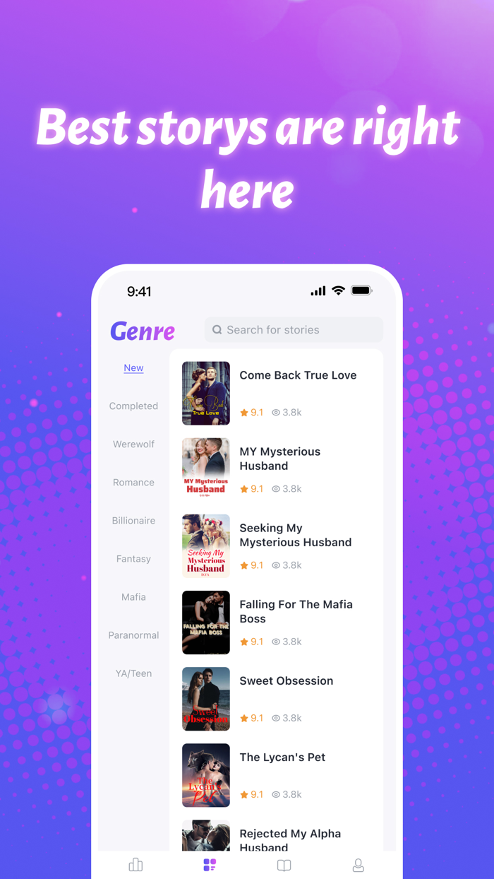 Luv Novel · Fictions and Books