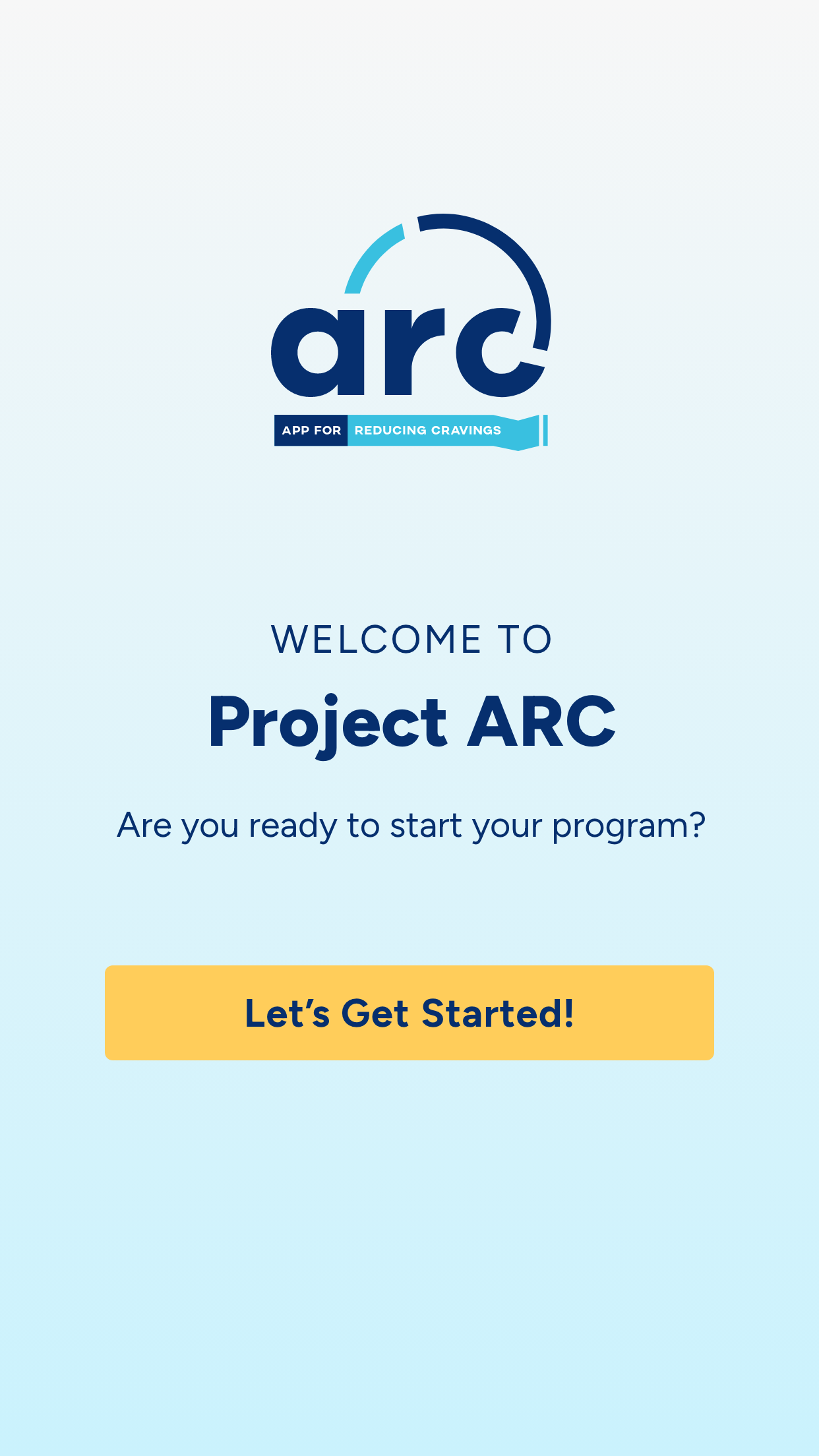 ARC App for Reducing Cravings