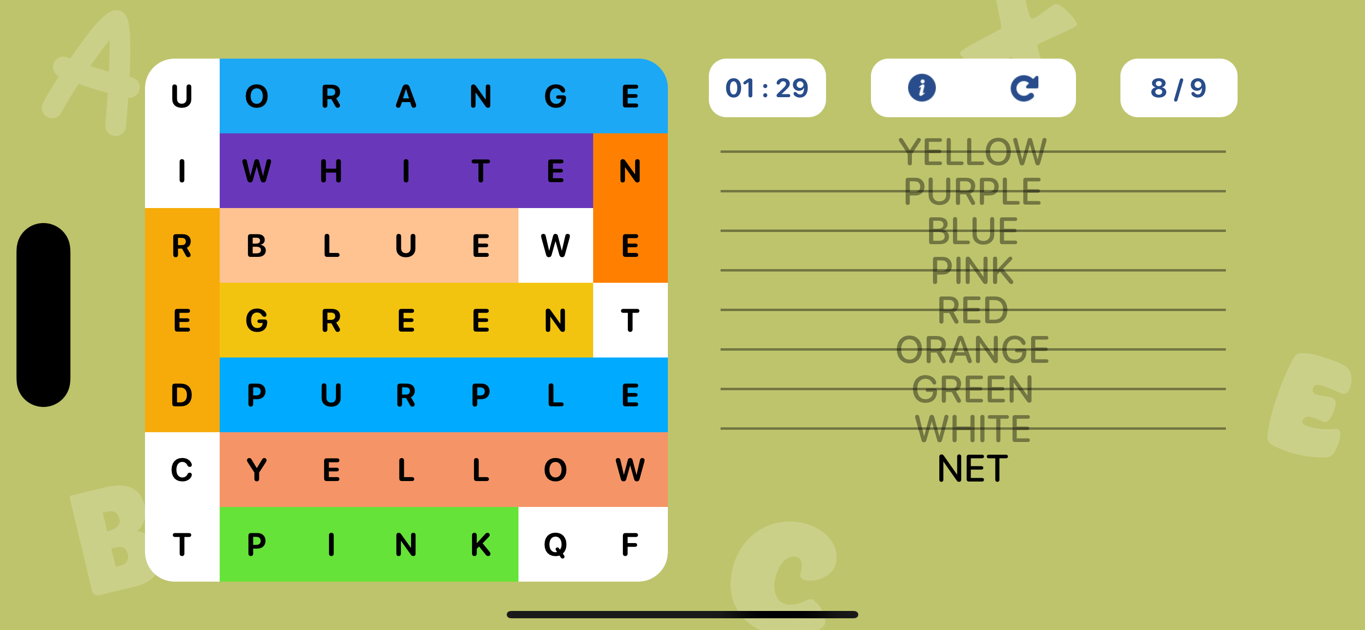 Word Search & Find Puzzle Game