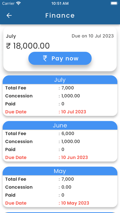 OpenSky Parents App Screenshot
