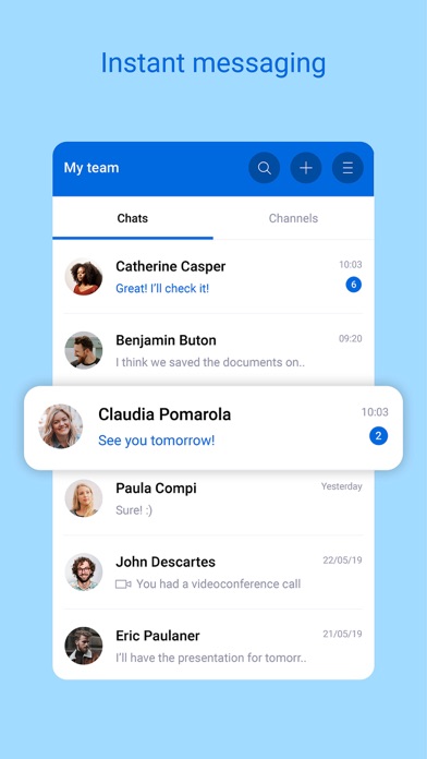 Chatter by Workdeck Screenshot