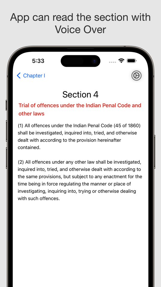 #4. CrPC - Criminal Procedure Code (iOS) By: V PUGAZHENTHI