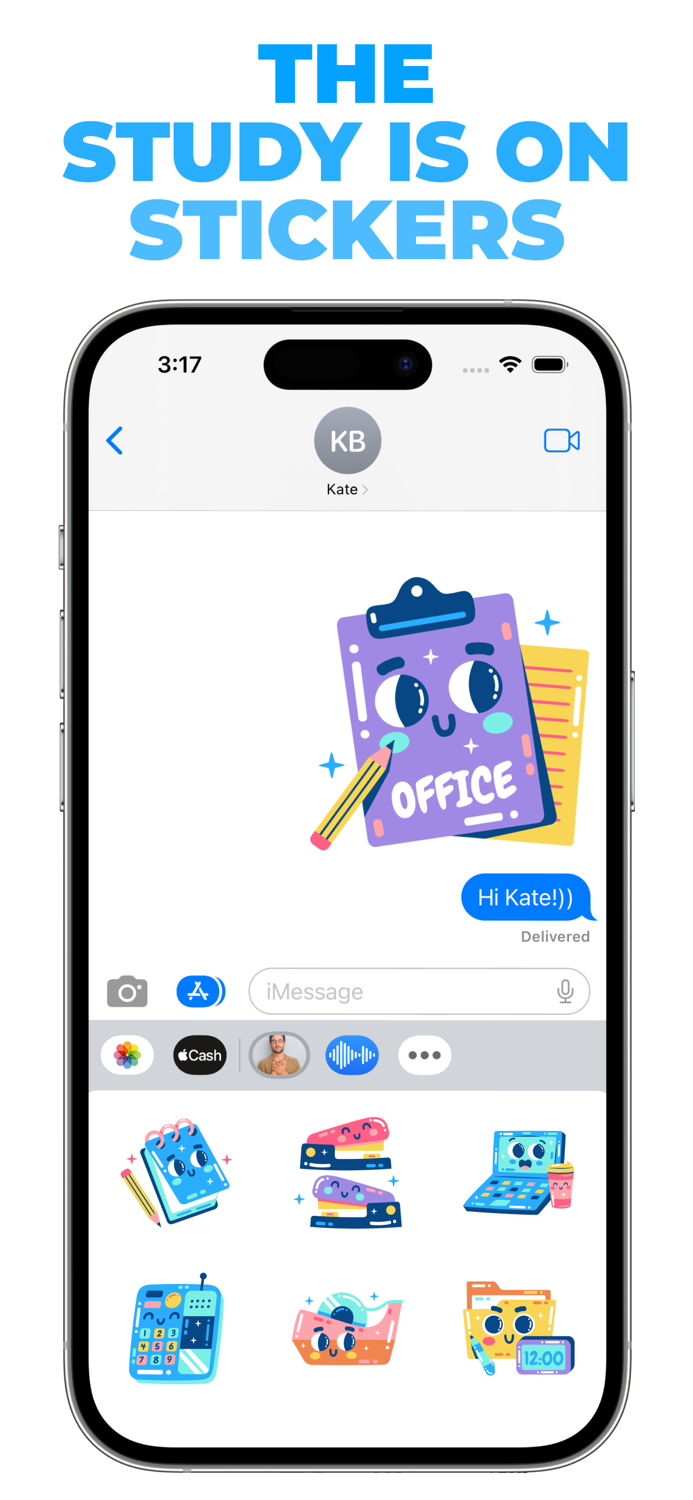 The Study is On stickers