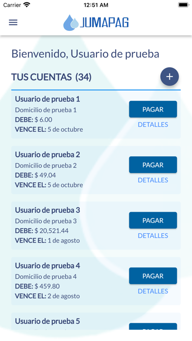 Jumapag Móvil Screenshot