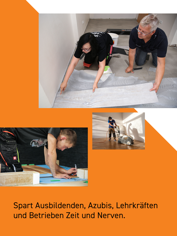 Azubi-App Bodenhandwerk
