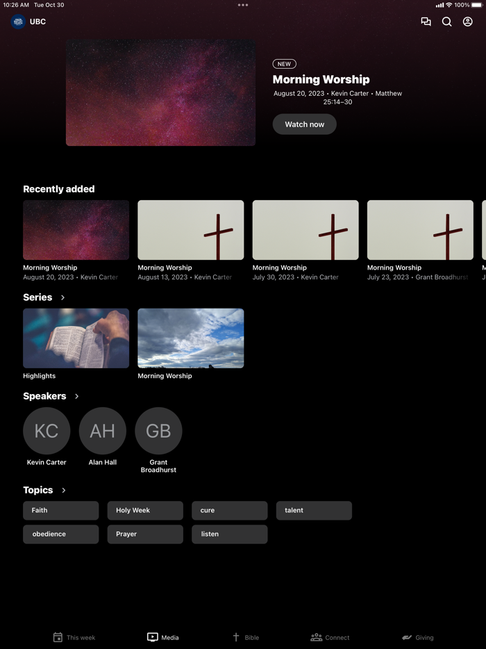 Union Baptist Church - Winder