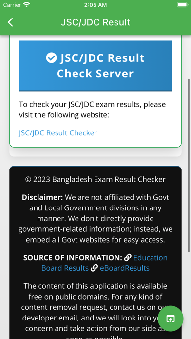 All Exam Result Bangladesh Screenshot