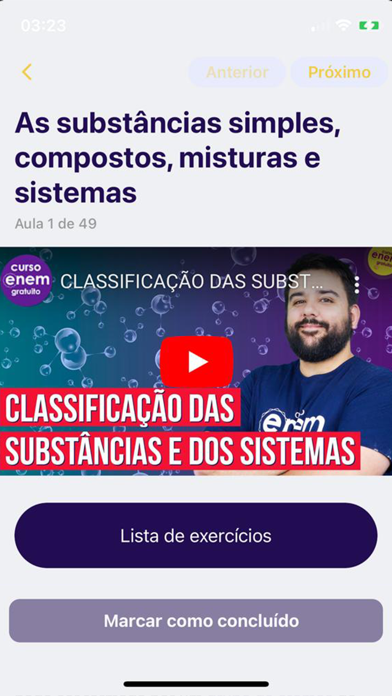 Intensivo Enem Screenshot