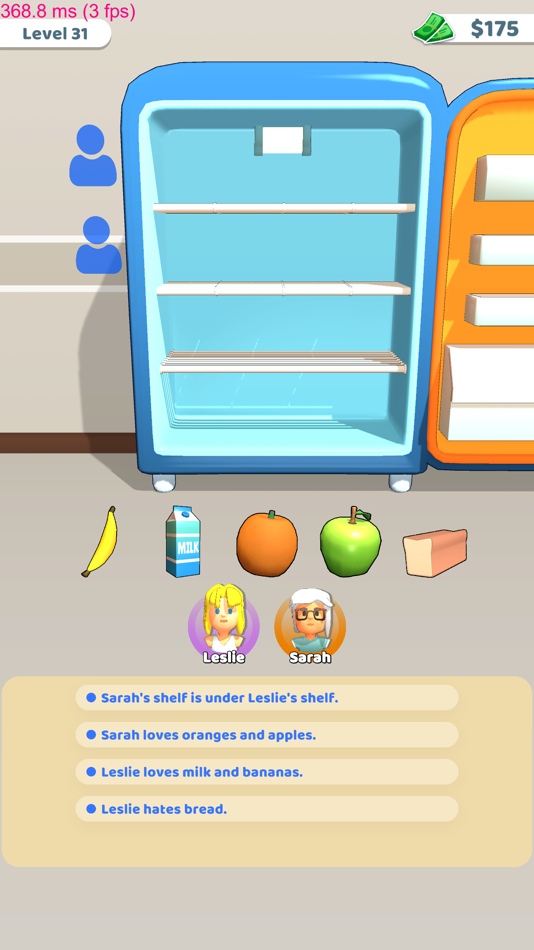 #5. Fridge Sort (iOS) Podle: Ozan Kasikci