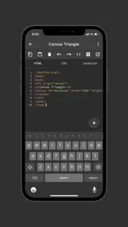 html creator iphone screenshot 2