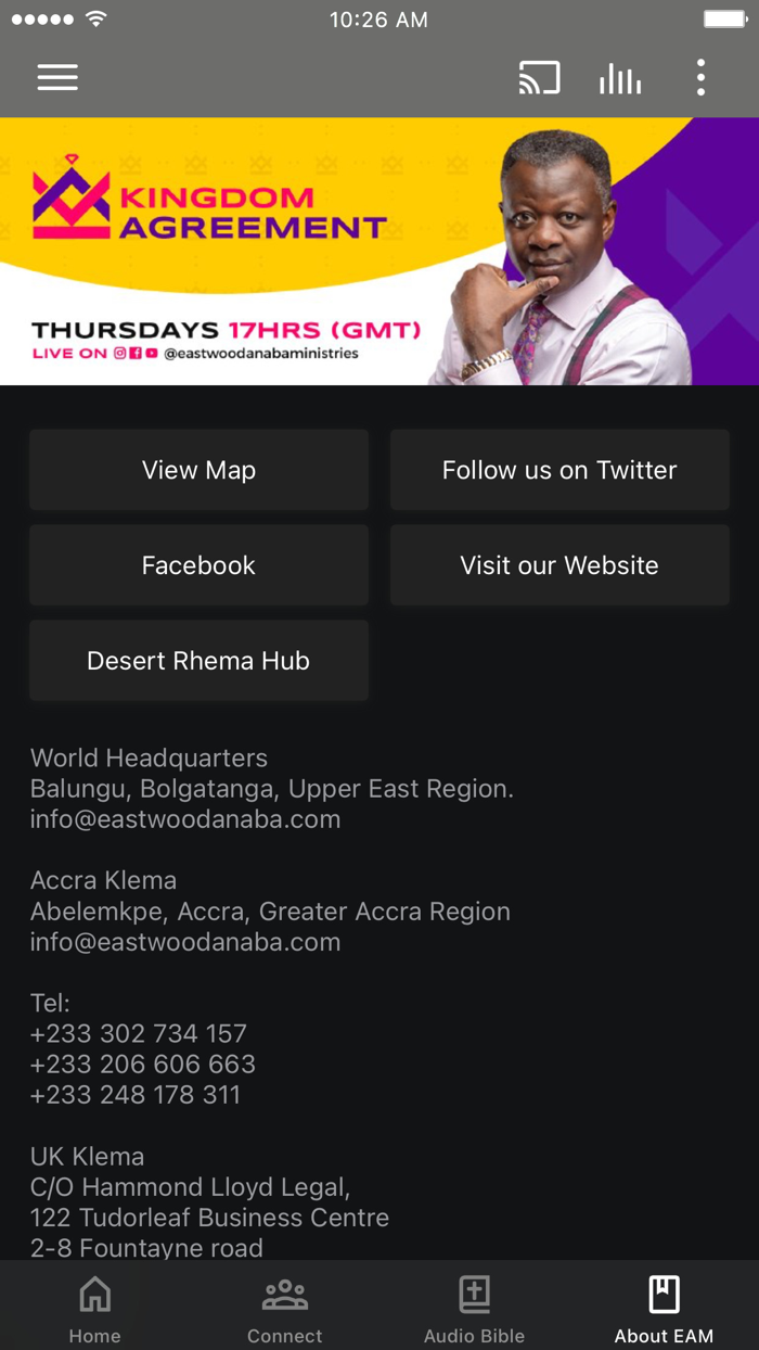 Eastwood Anaba Ministries