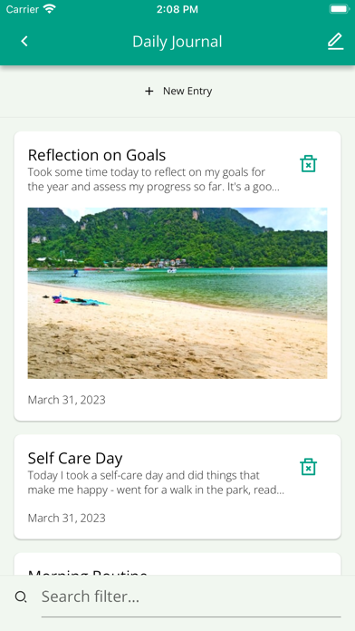 NoteMii - Personal Journal Screenshot