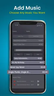 video merge-mix clips -joinvid iphone screenshot 3