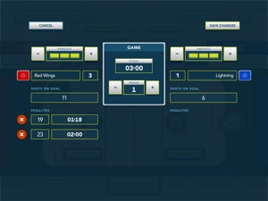 ScoreVision Hockey screenshot #5 for iPad