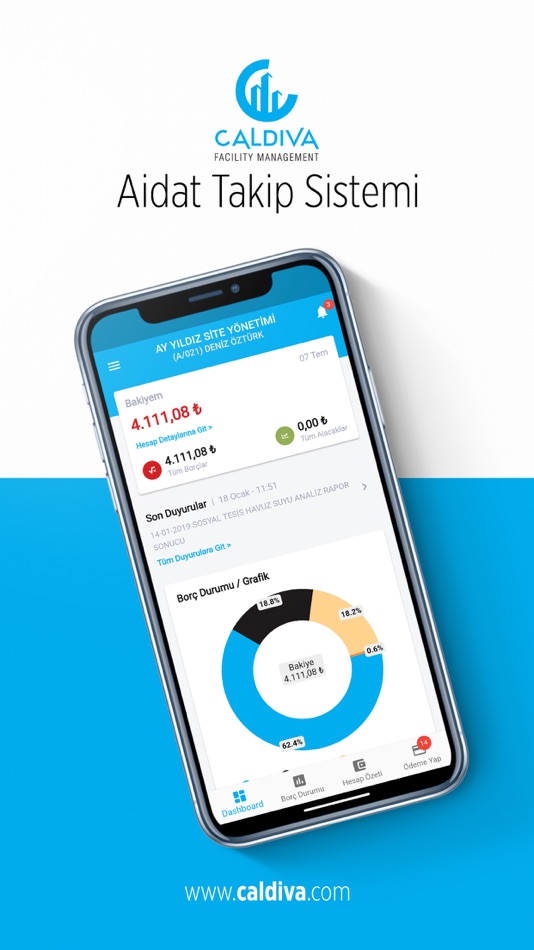 #1. Caldiva Yönetim (iOS) 由: Esref YARIMCA
