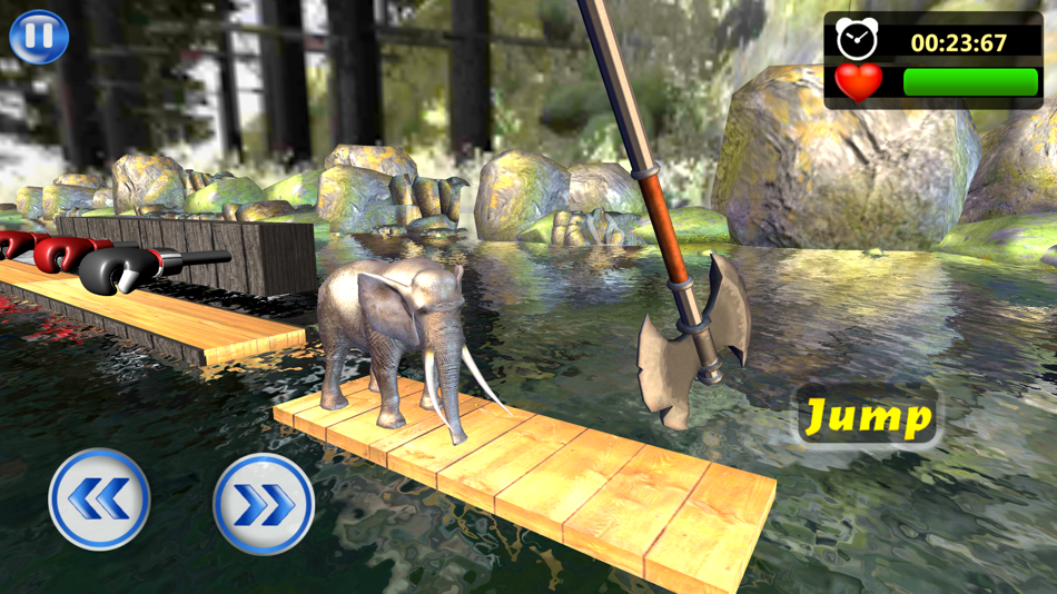 #8. Animal Water Run-Safari Splash (iOS) Por: Ali asif