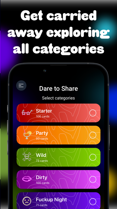 Dare to Share: Party Game Screenshot