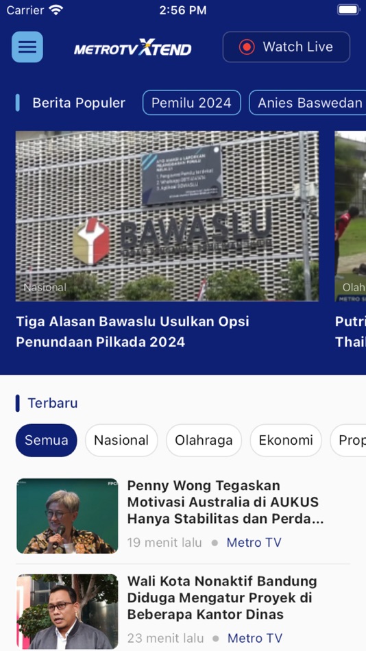 #1. MetrotvXtend (iOS) 由: Lukman Nulhakim