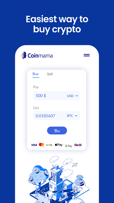 Coinmama: Crypto Wallet App Screenshot