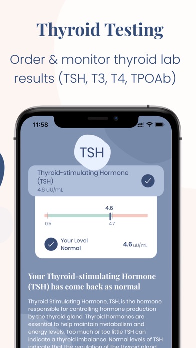 Paloma: Thyroid Hormone Health Screenshot