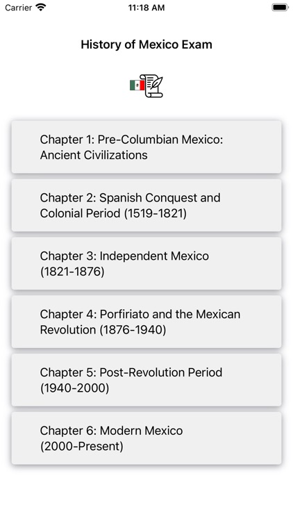 History of Mexico Exam