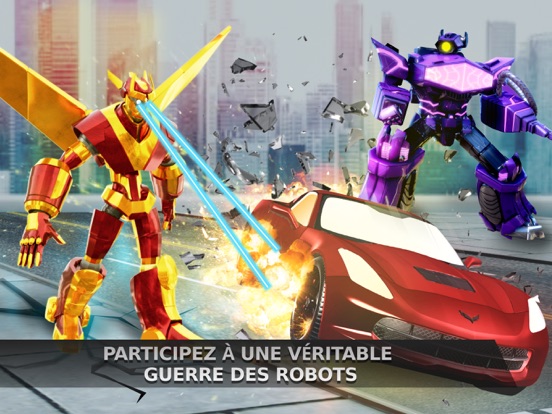 Screenshot #5 pour Robot Cars Simulator Games 3D