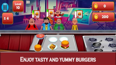 Motu Patlu Cooking Master Game Screenshot