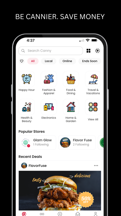 Canny: Deals Near Me & Online Screenshot