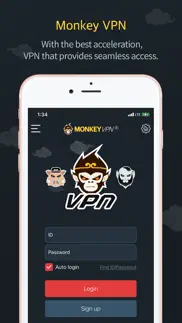monkey vpn iphone screenshot 1