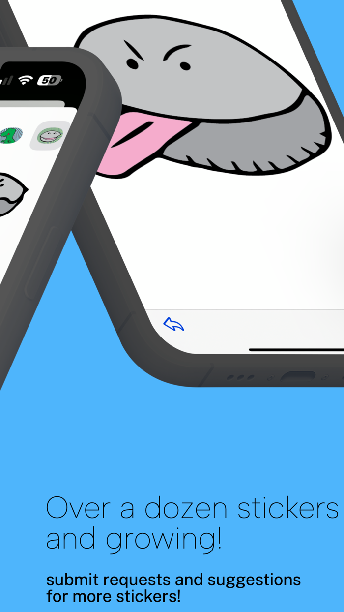 Happy Clams Stickers