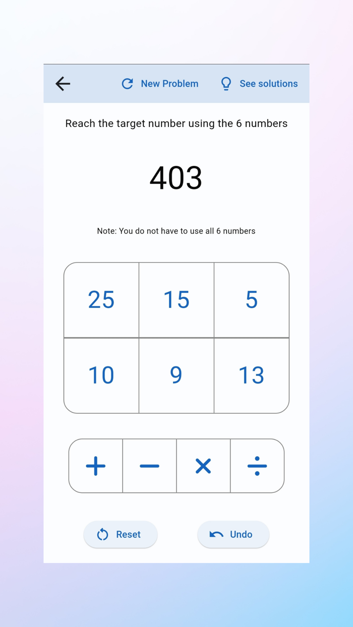 Number Nexus Math Puzzle