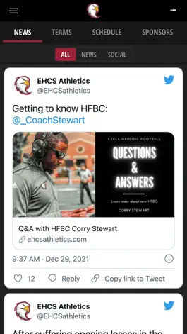 Game screenshot Ezell-Harding Athletics apk