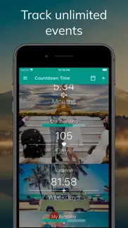 countdown time days until app iphone screenshot 4
