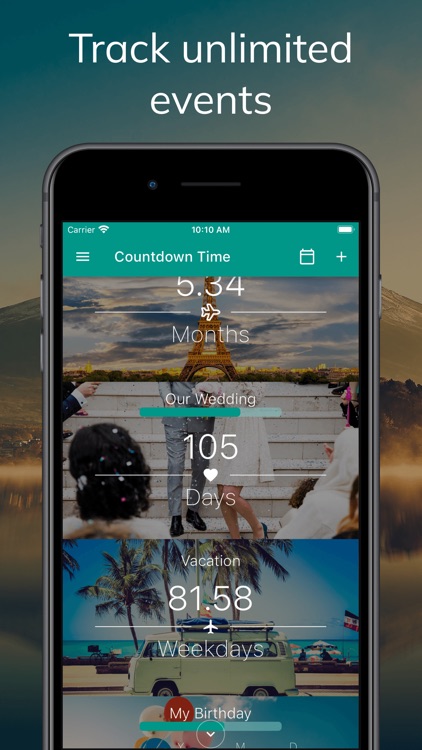 Countdown Time Days Until app screenshot-3