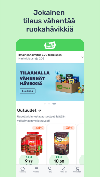 Fiksuruoka.fi Screenshot