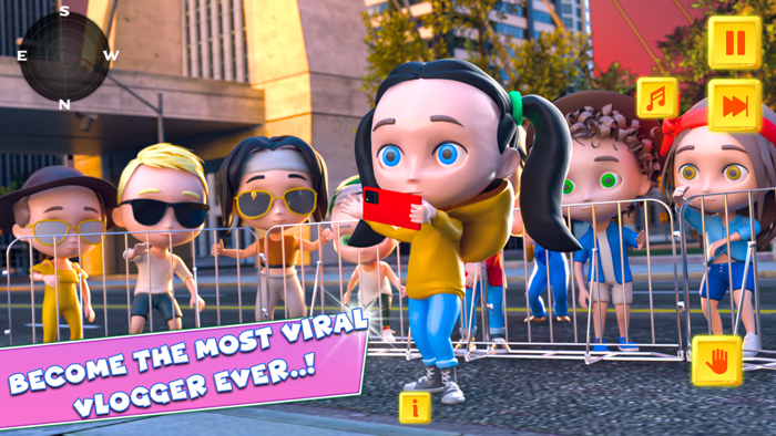 Vlogger Girl Life Simulator 3D